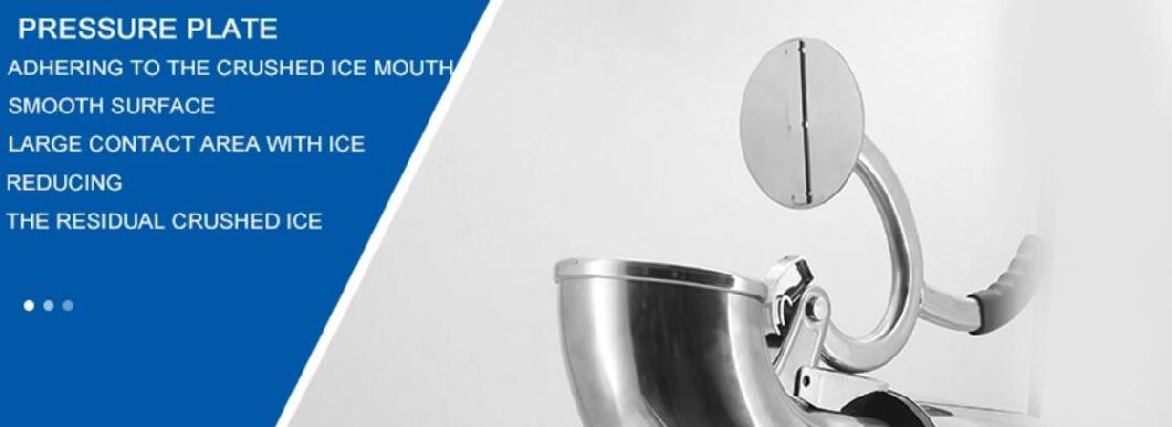 Best Sale Stainless Steel Shaver Ice Block Ice Crusher Machine for Commercial