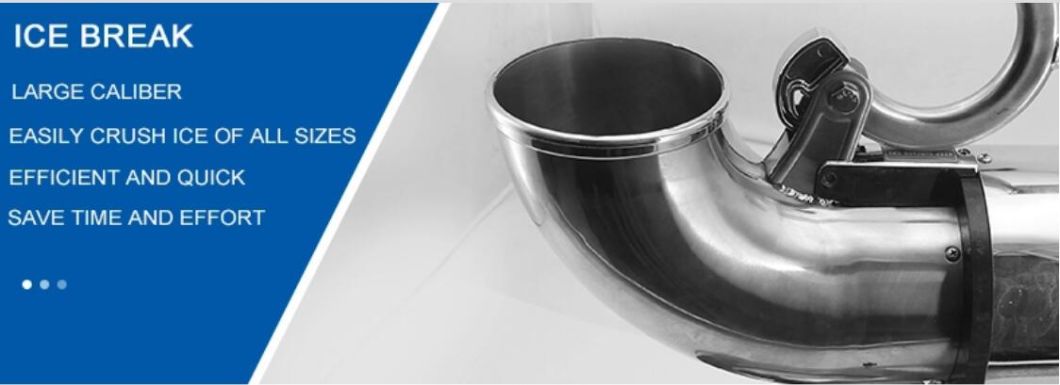 Best Sale Stainless Steel Shaver Ice Block Ice Crusher Machine for Commercial