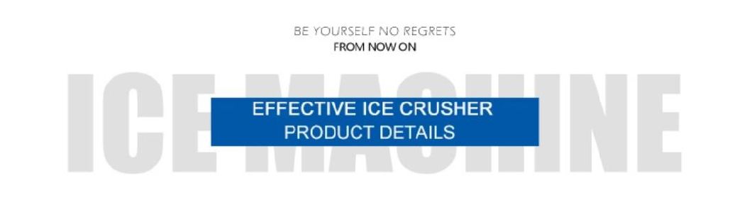 Best Sale Stainless Steel Shaver Ice Block Ice Crusher Machine for Commercial