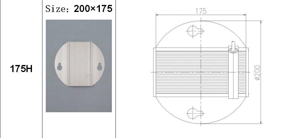 Round Electric Element Unit
