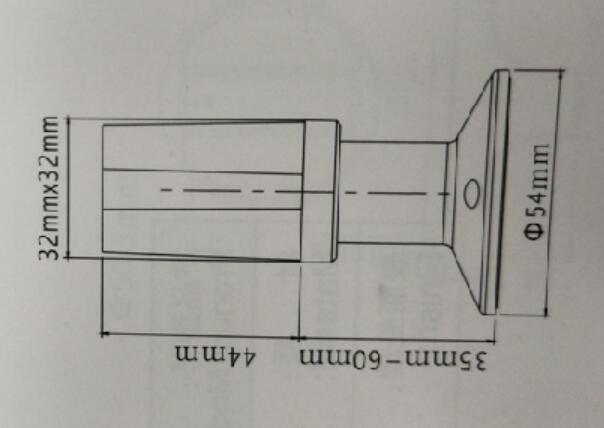 32*32mm Zamak Equipment Adjustable Leg with Flange
