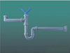 Double Kitchen Sink Plumbing Kit