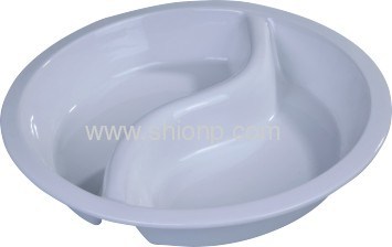Round Porcelain Food Pan 