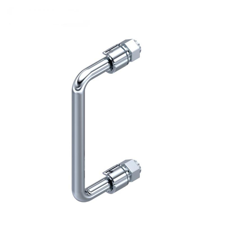 Folding handle, iron sheet cabinet box handle, outdoor activity tool box handle, stainless steel handle for wardrobe cabinet door