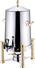 Restpresso 5 gal Silver 13/0 Stainless Steel Coffee Urn - 128 Cup