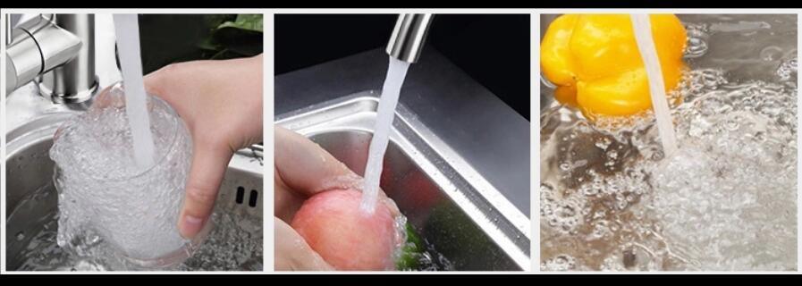 304 Water Taps Stainless Steel Kitchen Sink Tap Kitchen Faucet