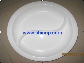 1/2 Straight Flange &Punch Porcelain Food Pan