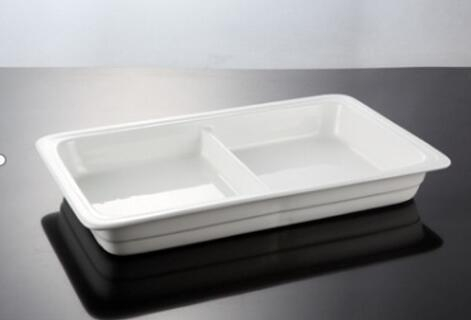 Two-Third Ceramic Food Pan