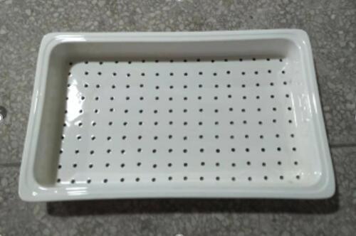 Round&Two Square Porcelain Food Pan