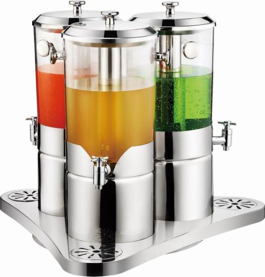 Triple Refrigerated Juice Dispenser