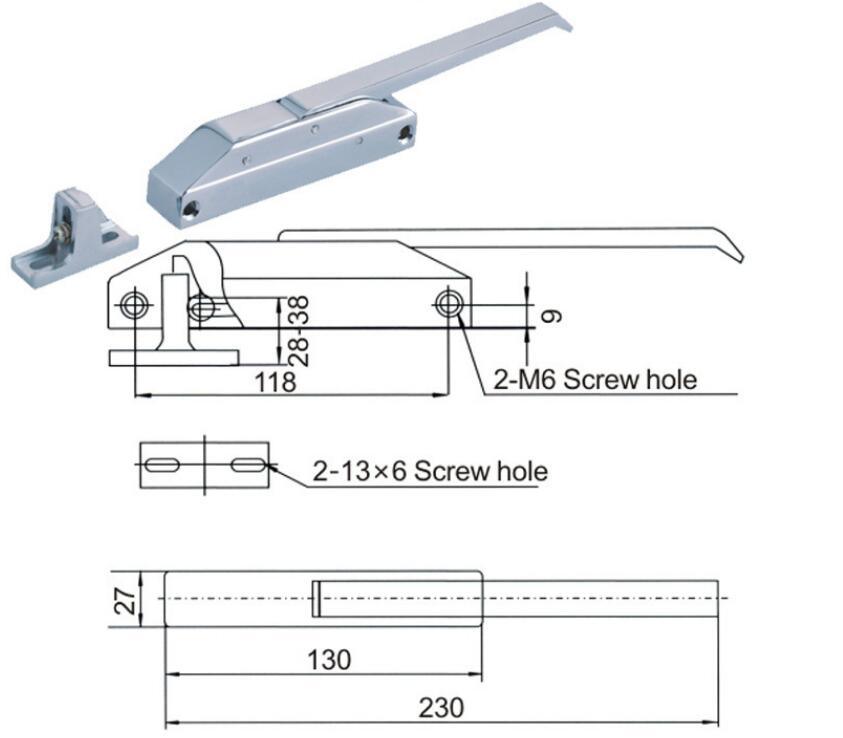 Cold Storage Door Hinge Refrigerator Door Hinge Oven Door Hinge Adjustable Door Hinge