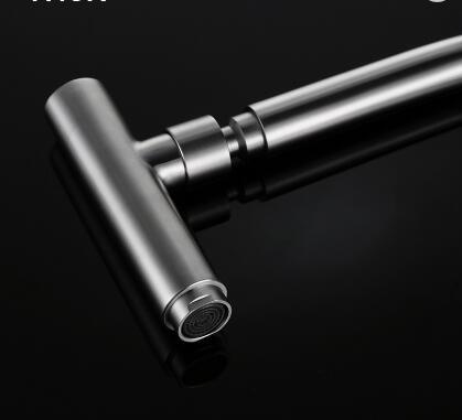 Precision 304 Stainless Steel Single Hole Faucet Kitchen Mixer Tap