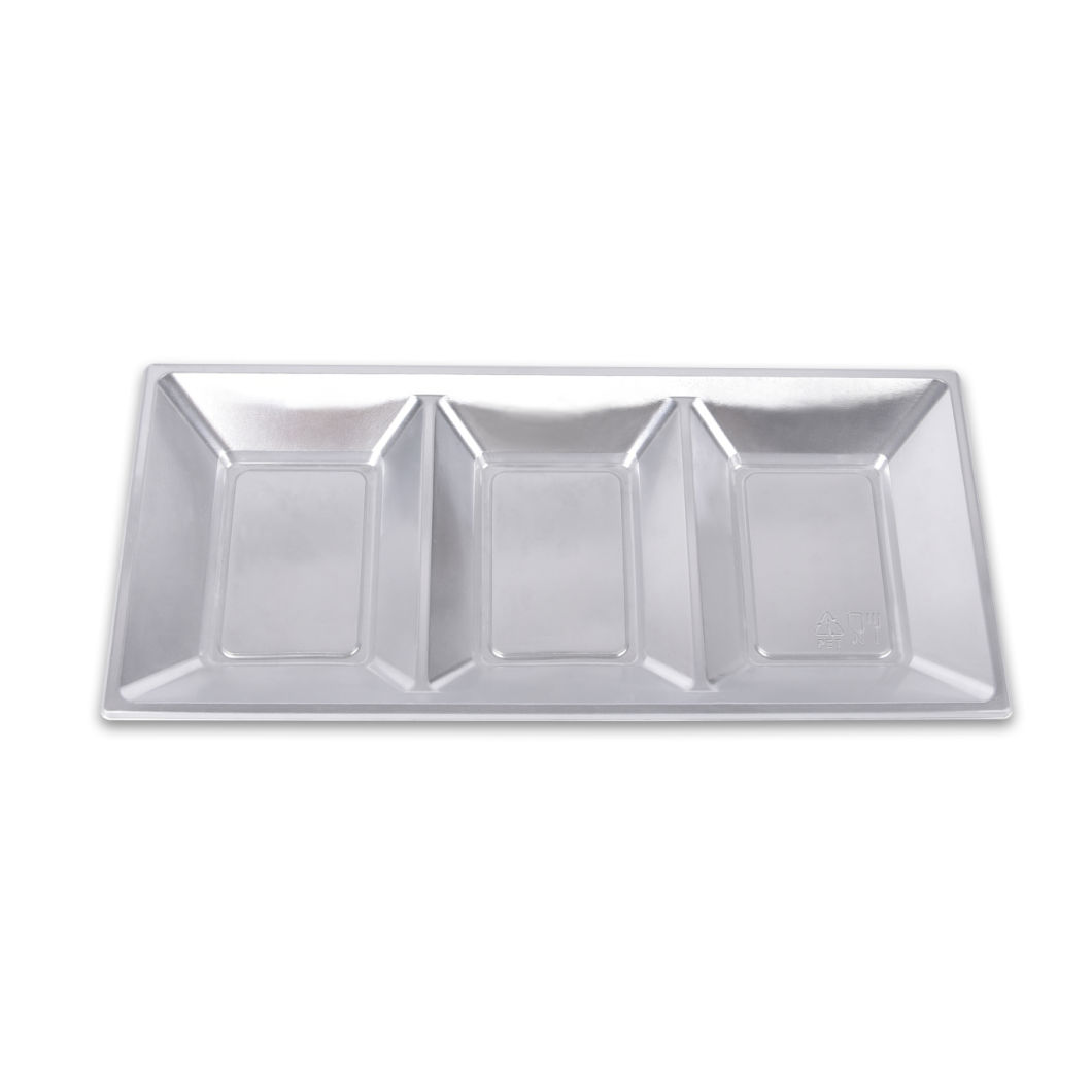 Three Lattices Disposable Service Plate