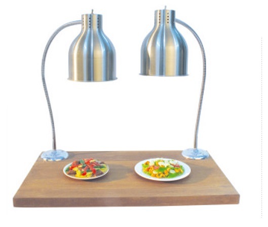 Double-Head Food Display Lamp Restaurant Heating Lamp