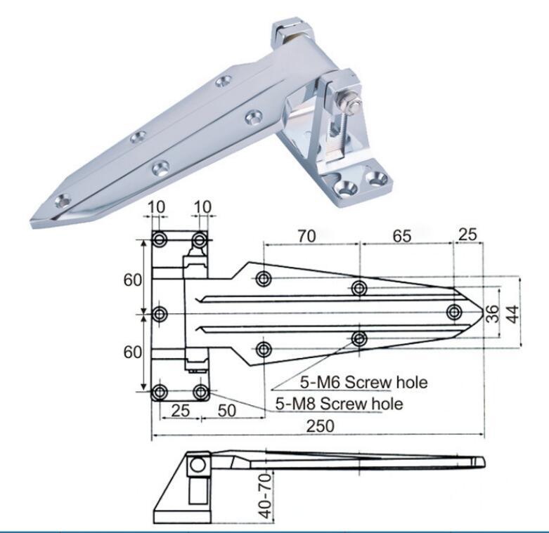 Cold Storage Door Hinge Cold Storage Door Hinge Warehouse Door Hinge