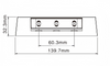 Freezer and cold storage door hinges, industrial door hinges SPZ-BXS10-2-CP