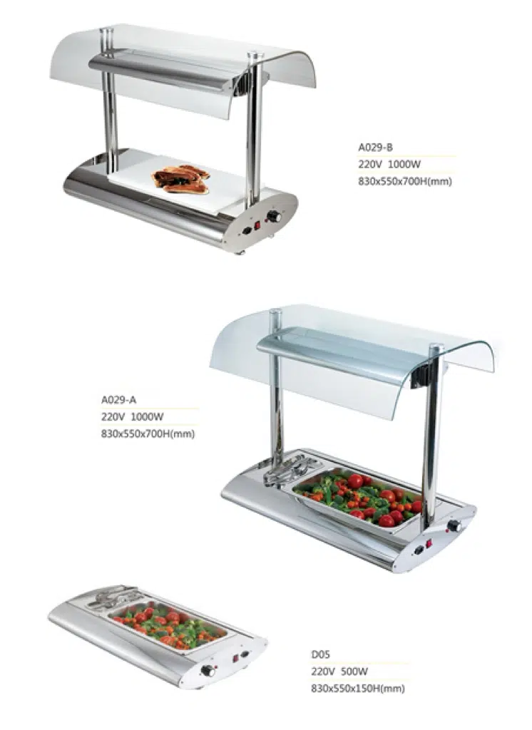 restaurant food warmer heat lamp.webp