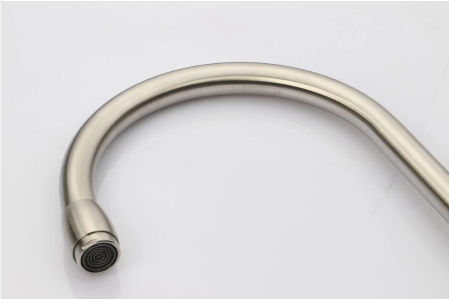 High Quality Hot Selling 304 Stainless Steel Single Handle Kitchen Mixer Faucets Taps