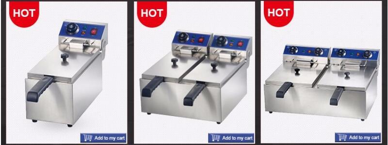 Commercial Kitchen Equipment Open Fryers/Chinese Potato Deep Fryer Factory Manufacturer