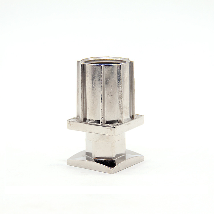 Zinc alloy kitchen catering equipment to figure adjusting leg custom processing American zinc alloy shelf feet SPTYZ-TJ45-NP