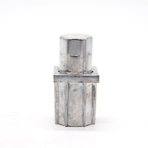 Zinc alloy kitchen catering equipment to figure adjusting leg custom processing American zinc alloy shelf feet