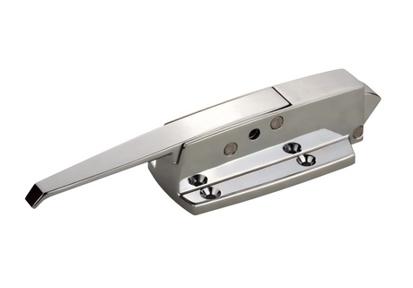 Polished CP Walk-In Cooler Door Latch SPZ-BXS05-1-CP