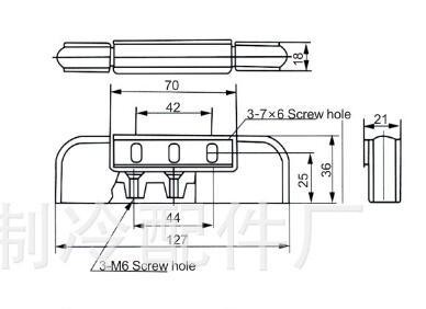 China Cold Room Door Handle