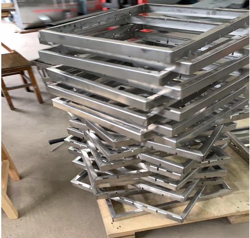 Stainless Steel Baffle Type Grease Filter Stainless Frame for Kitchen Ventilation System