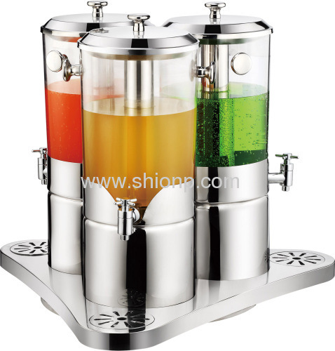 Triple Fruit Juice Dispenser