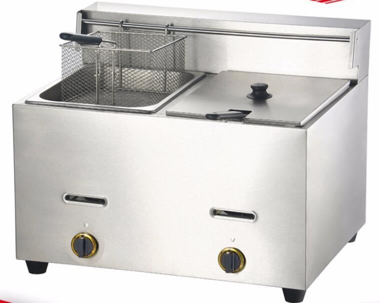 Food & Beverage Machinery Chicken Equipment Potato Gas Fryer Machine with Ce Certification