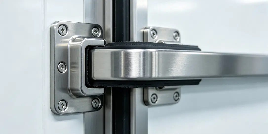 walk in cooler door latch.webp