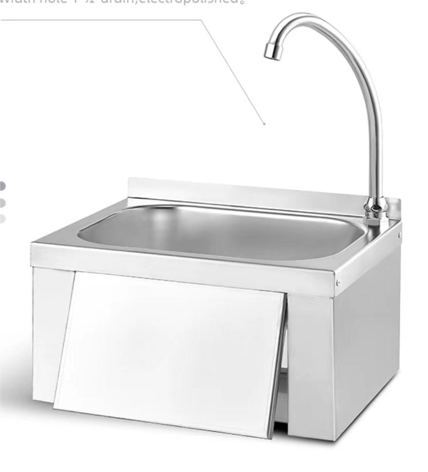 deep drawn stainless steel sink