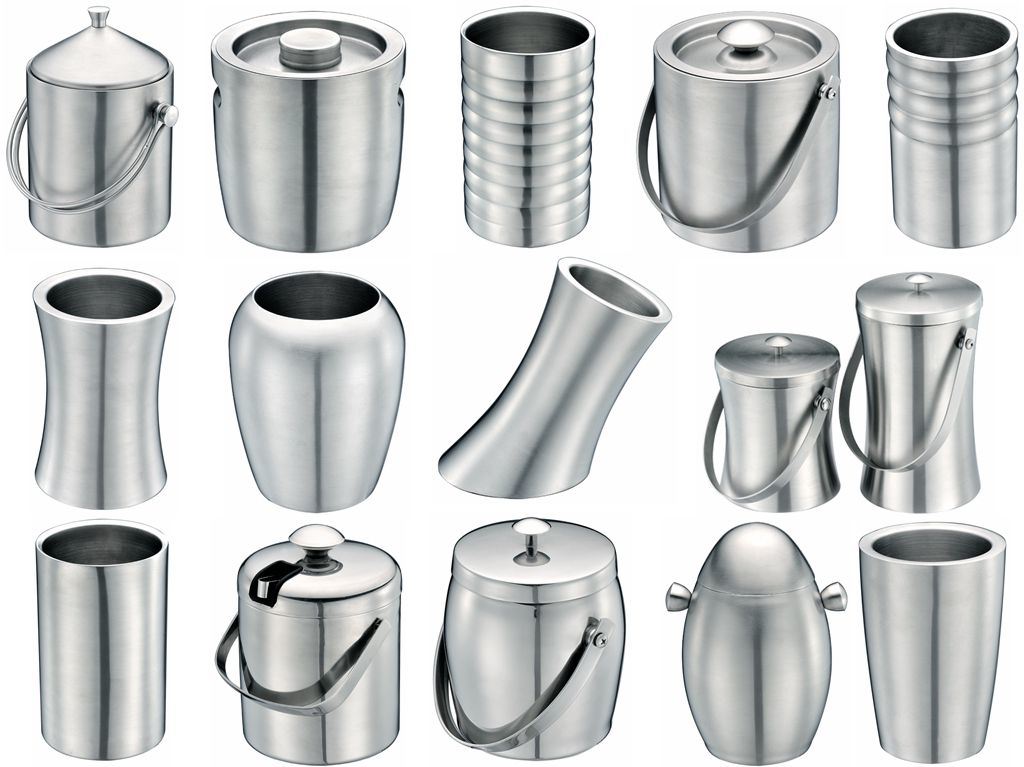Small Ice Buckets Stainless Steel