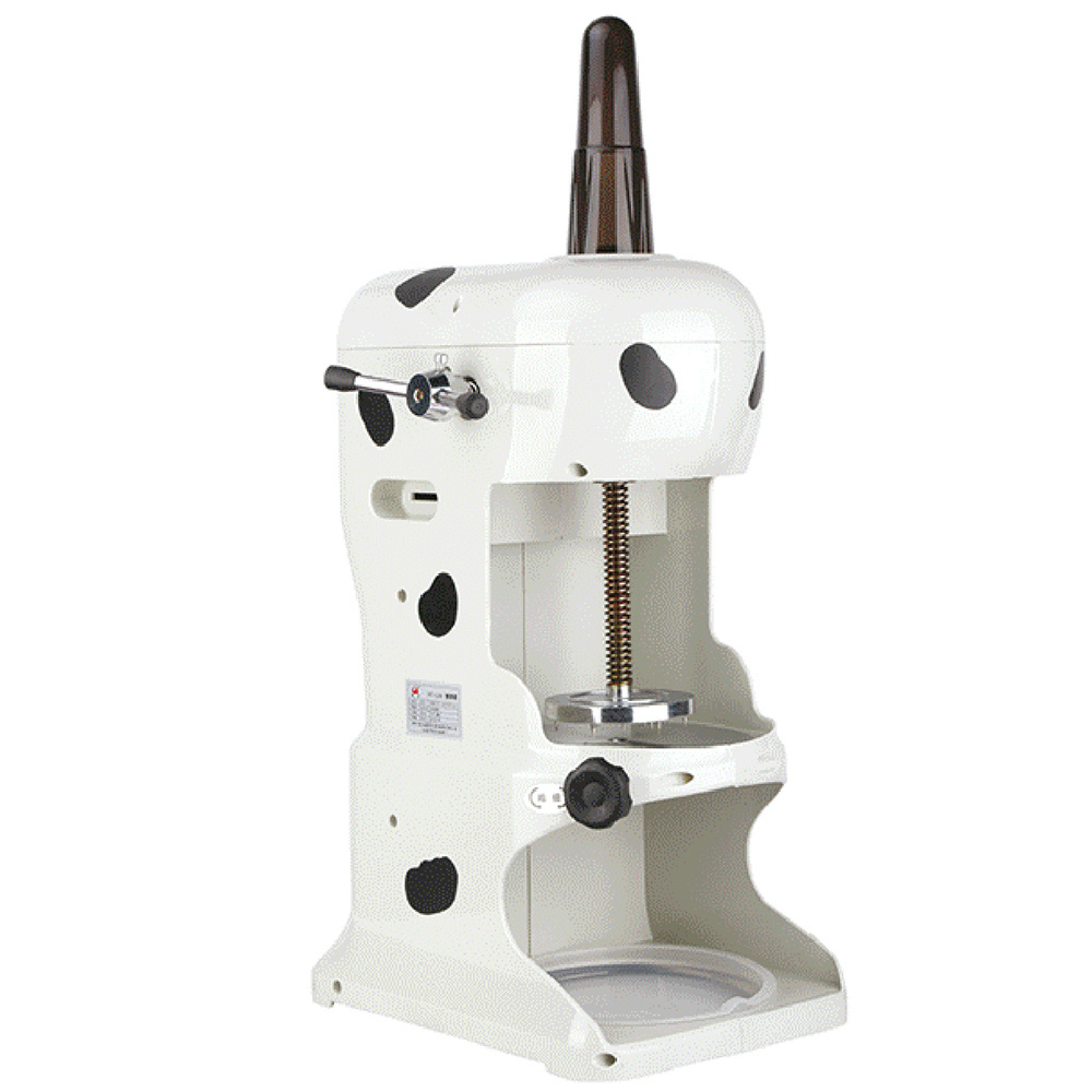 ABS Plastic Snow Cone Shaver Shaved Ice Freezer for Commercial Use