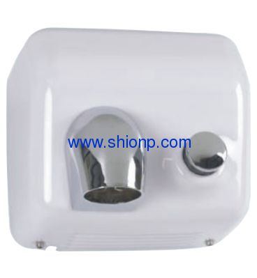 White Automatic Bathroom Hand Dryer