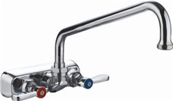 Wall-Mounted Double Workboard Faucet