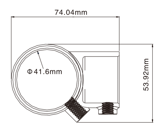 Stainless steel pipe fittings Adapter SPSS-AF13-NC