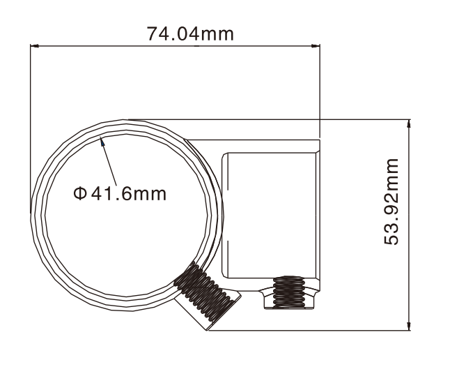 Stainless steel pipe fittings Adapter SPSS-AF13-NC