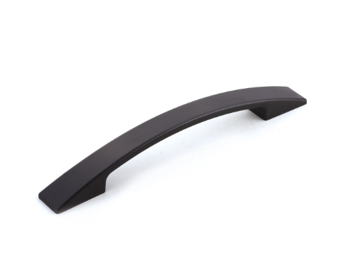  Kitchen Handle Appliance Pull Handle Black Powder-Coated Zinc Alloy Handle Refrigerator Handle SPZ-PL368-SP