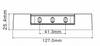 Freezer and cold storage door hinges, industrial door hinges SPZ-BXS10-3-CP