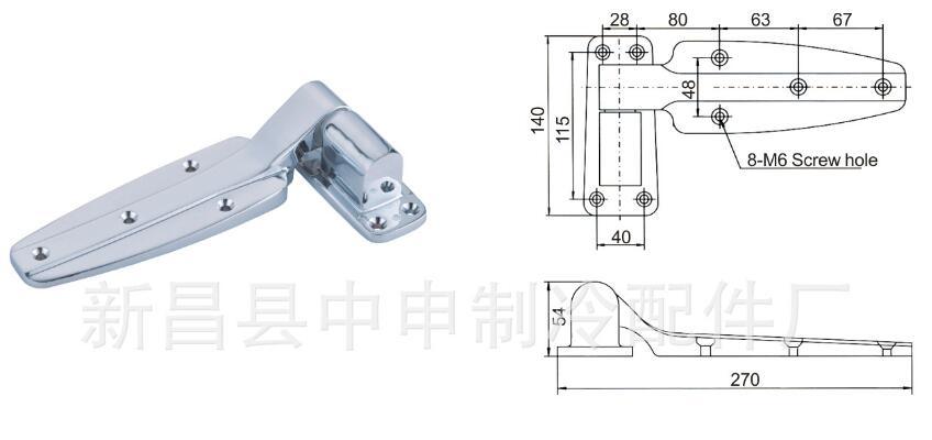 Baking Oven Hinge Cold Storage Door Hinge Refrigerator Door Hinge Baking Oven Door Handle Hinge Lifting Door Hinge