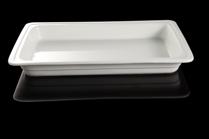 Two-Thirds Size Porcelain Food Pan