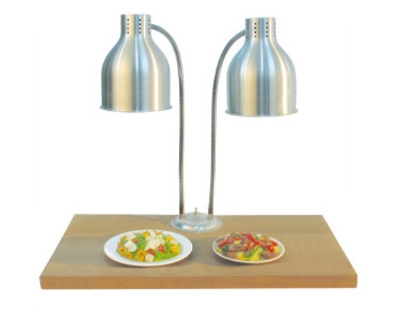 Double-Head Food Display Lamp Restaurant Heating Lamp