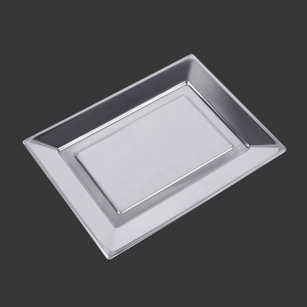 Pet Single Side Aluminum Coating Disposable Plate