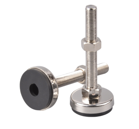 Metal rubber adjusting feet adjustiable feet with rubber