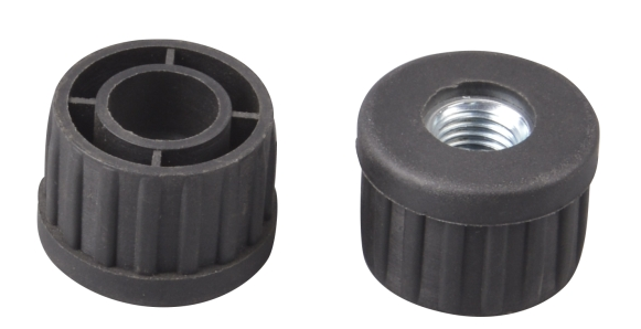 Adjustable legs,Tub plug,Steel with plated Zinc,Threaded Bush for Tubes