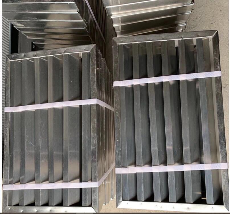 Stainless Steel Baffle Type Grease Filter Stainless Frame for Kitchen Ventilation System