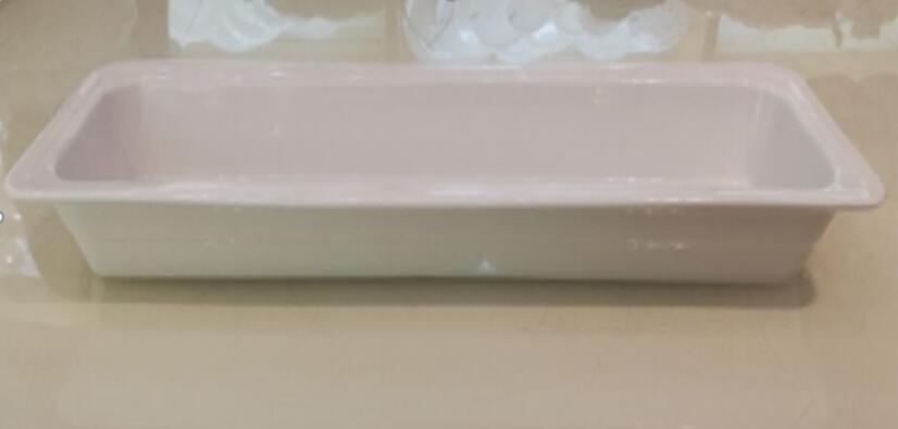 Deep 2/4 Rectangular Dinner Plate/Food Pan