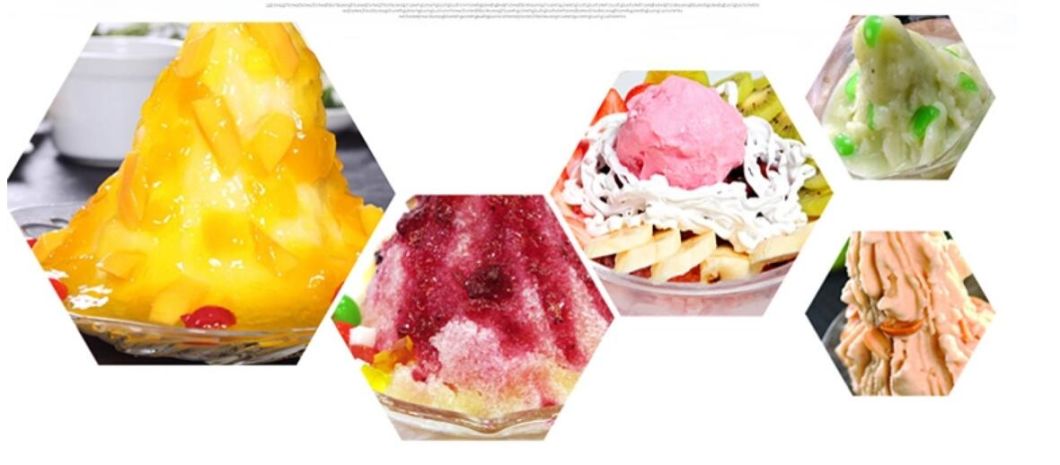 Factory Wholesale Electric Automatic Ice Crusher Snow Cone Ice Shaver Machine