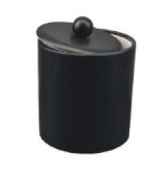 Leather Ice Bucket with Lid